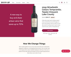 Divvy-Up Announces the First Wine Sharing Shopping Cart, Bringing Winery Direct Purchasing to More Wine Lovers