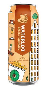 Waterloo Salted Caramel Porter (CNW Group/Waterloo Brewing Ltd.)