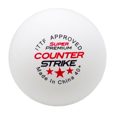 Super Premium Table Tennis Balls | CounterStrike Table Tennis | Ping Pong Balls | 40+
