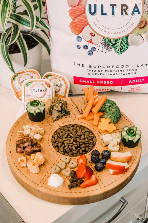 Fur-resh Fruit, Canine Crudites and a trio of premium proteins, NUTRO ULTRA™ just launched ULTRA Barkuterie Boards.& Visit ULTRABarkuterieBoards.com to enter for a chance to win your own!