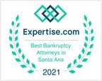 Law Offices of Douglas Borthwick Selected by Expertise to be Among one of the 2021 Best Bankruptcy Attorneys in Santa Ana