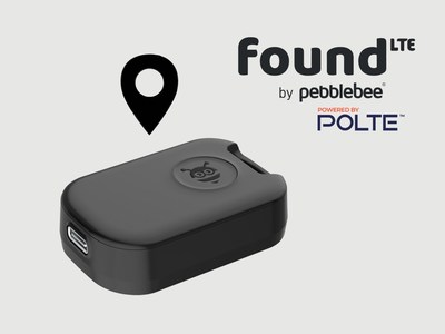 Pebblebee, a trackables company, introduces the latest generation of Found devices Powered by Polte, the most accurate, global 4G/5G Massive IoT cellular location technology.