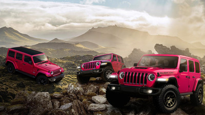 The new head-turning Tuscadero exterior paint color is now available for a limited time on all 2021 Jeep® Wrangler models, including Sport, Sahara, Rubicon, 4xe and 392