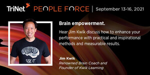 Renowned Brain Coach Jim Kwik Joins Roster of Innovative Thought Leaders Appearing at TriNet PeopleForce
