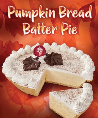 Pumpkin Bread Batter Pie