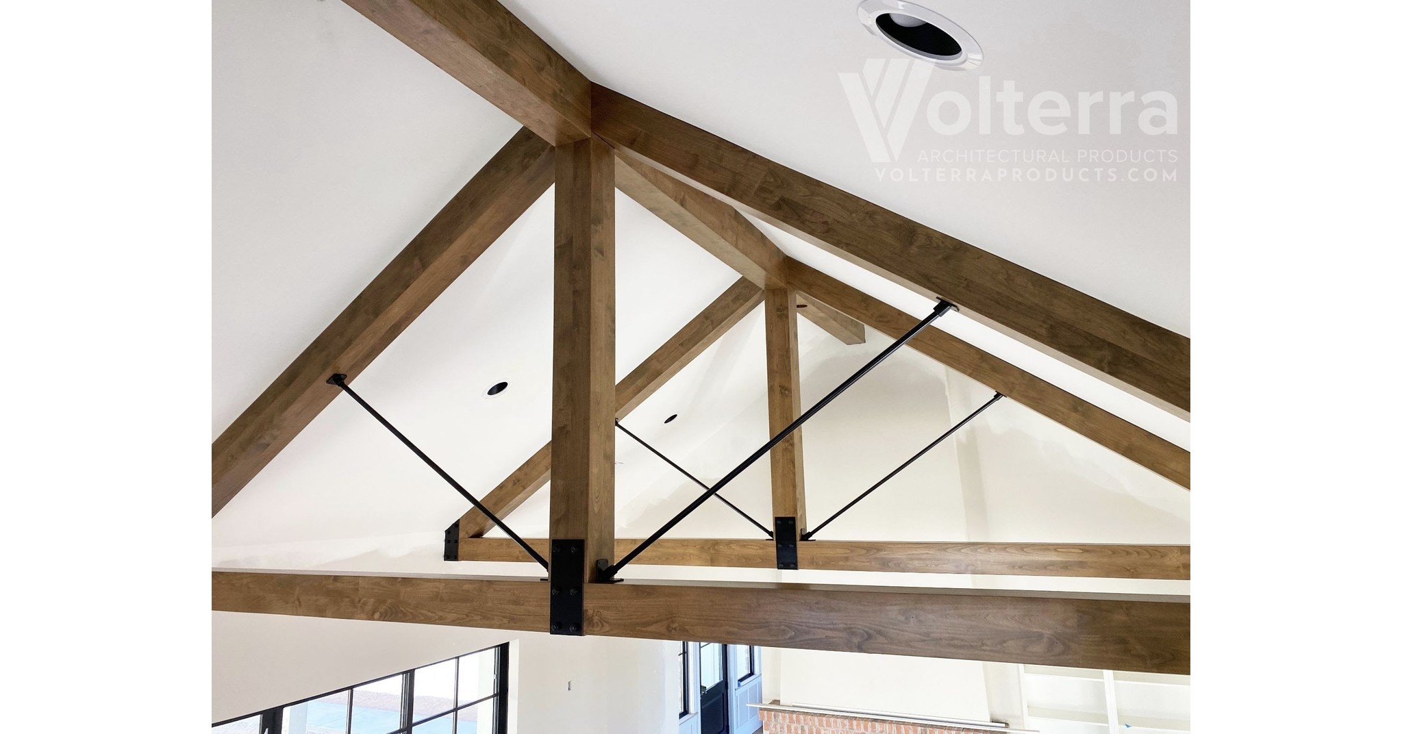 Volterra Architectural Products Launches Line of Decorative Natural Wood Ceiling Beams