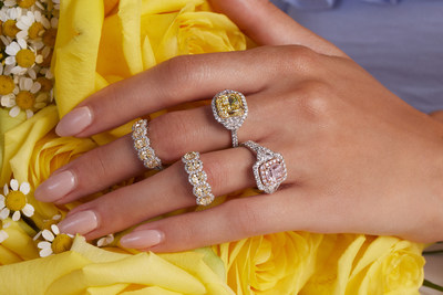 POSITIVITY is reflected in Sunny Yellow Diamonds®