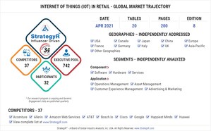 New Study from StrategyR Highlights a $41.6 Billion Global Market for Internet of Things (IoT) in Retail by 2026