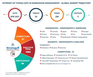 Global Industry Analysts Predicts the World Internet of Things (IoT) in Warehouse Management Market to Reach $18.4 Billion by 2026