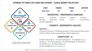 New Study from StrategyR Highlights a $510.3 Million Global Market for Internet of Things (IoT) Node and Gateway by 2026