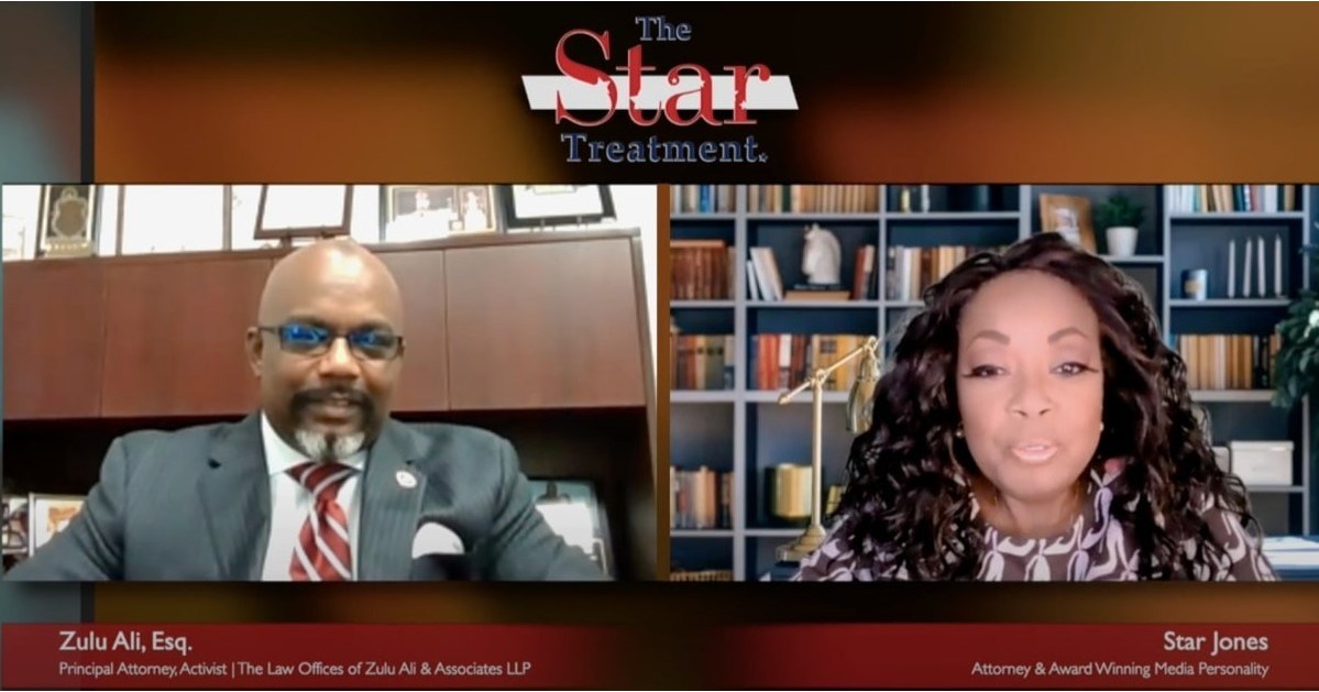 Attorney Zulu Ali Speaks with Star Jones about His Journey to Becoming ...