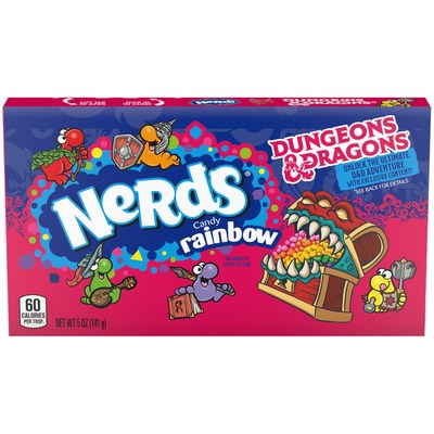 NERDS® unleashes an epic collab with the most recognizable fantasy touchstone in the gaming world: Dungeons & Dragons