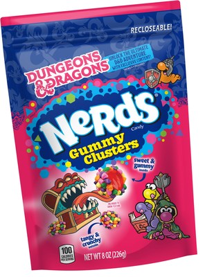 NERDS® unleashes an epic collab with the most recognizable fantasy touchstone in the gaming world: Dungeons & Dragons
