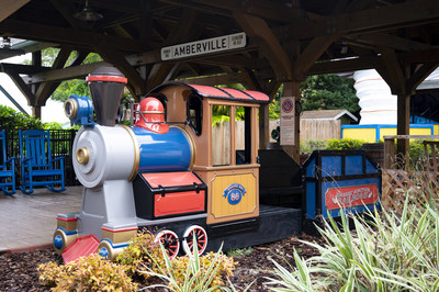 The new Jurassic Junction train experience at Central Florida's Give Kids The World Village is one of four ADA-accessible rides at the 89-acre nonprofit resort, which provides critically ill children and their families with magical weeklong wish vacations at no cost. A team of renowned themed entertainment specialists led by Crafted donated their services to transform the original train into an engaging, immersive experience that takes riders into prehistoric caves and past dig sites. gktw.org