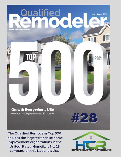 Homefix Custom Remodeling is honored to be #28