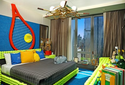 IHG Hotels & Resorts unveils 'Tennis in Wonderland' room at the Kimpton Hotel Eventi in New York City