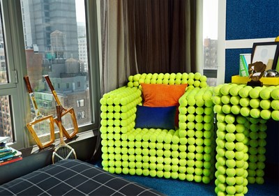 IHG Hotels & Resorts unveils ‘Tennis in Wonderland’ room at the Kimpton Hotel Eventi in New York City