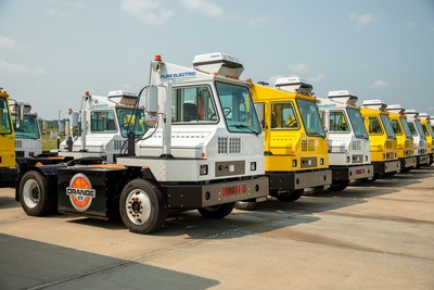 Orange EV's yard trucks have an average uptime of 97 percent for trucks built since 2018, and 99 percent for trucks built since 2020.