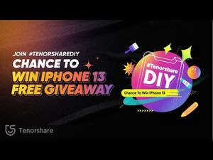 Tenorshare Announces Giveaways for The Coming iPhone 13