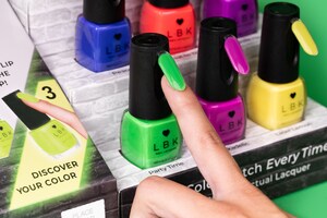 Nail Polish that's twice as unique as others! Vegan friendly with a patented no mess top!