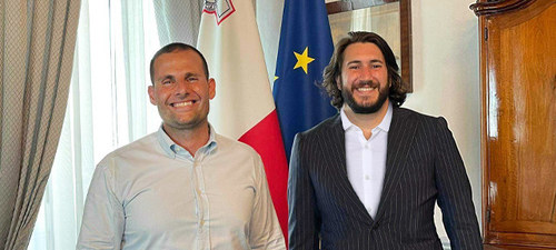 Esports Technologies CEO Aaron Speach Meets with Prime Minister of Malta, 
Robert Abela