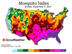 Thermacell Repellents' Mosquito Forecast for Labor Day