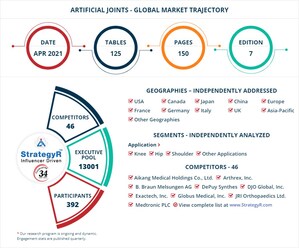 A $25.5 Billion Global Opportunity for Artificial Joints by 2026 - New Research from StrategyR