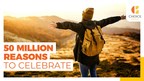 Choice Privileges Celebrates 50 Million Member Milestone by Giving Away 50,000 Loyalty Points for 50 Days