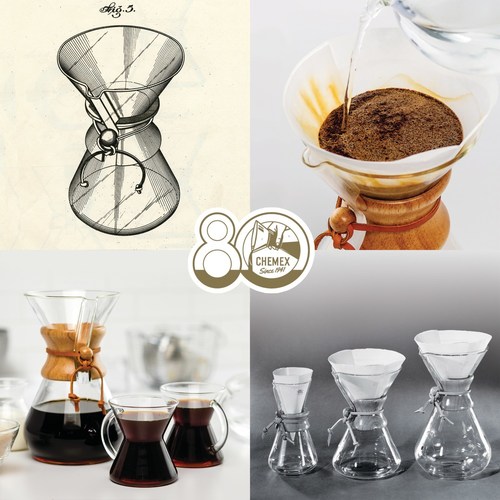 Family owned CHEMEX Corporation celebrates 80 years of manufacturing the beloved CHEMEX Coffeemaker.