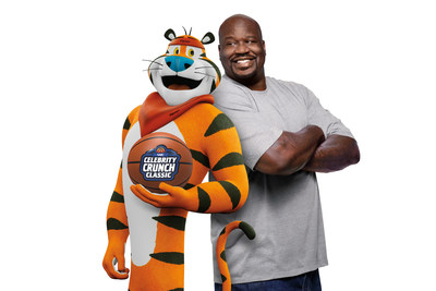 Tony the Tiger® and Hall of Famer Shaquille O’Neal are teaming up to make a huge, game-changing Mission Tiger™ impact on school districts in Boston, Cleveland, Los Angeles, Miami, Orlando and Phoenix — the six cities Shaq called home during his legendary basketball career.