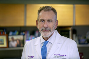 Joseph D. Zuckerman, MD, FAAOS, Receives American Academy of Orthopaedic Surgeons' Highest Leadership Honor