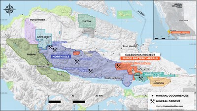 Surge Battery Metals Begins Exploration Program at the Caledonia Copper – Silver Project