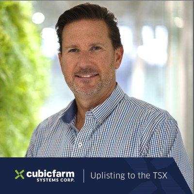 Dave Dinesen, CEO, CubicFarm Systems Corp. (TSX: CUB) (CNW Group/CubicFarm Systems Corp.)