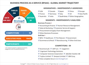 A $65.6 Billion Global Opportunity for Business Process as a Service (BPaaS) by 2026 - New Research from StrategyR