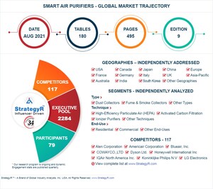 New Study from StrategyR Highlights a $12.9 Billion Global Market for Smart Air Purifiers by 2026