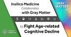 Insilico Medicine Collaborates with Gray Matter to Fight Age-related Cognitive Decline