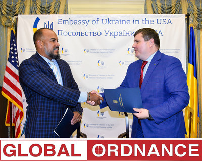 Global Ordnance Signs Cooperation Agreement With Ukraine State Concern Ukroboronprom