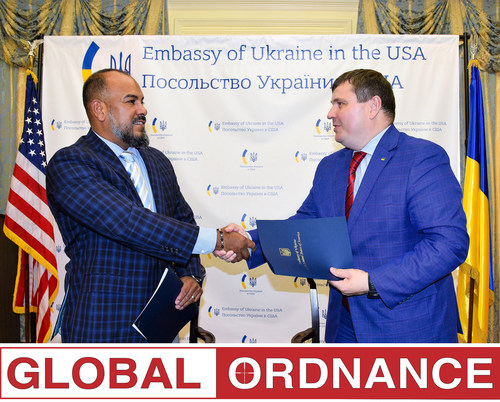 Глобальні боєприпаси підписують угоду про співпрацю з Україною Державним концерном "Укроборонпром"