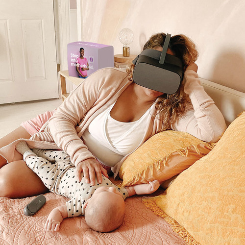 In NurtureVR, the immersive, calming environment helps to ease the brain into a less activated state where educational information about pregnancy can be better received, and the building of coping and resiliency skills can be better formed, offering moms critical tools that can be drawn upon throughout pregnancy, birth, and the first weeks of motherhood, combating against perinatal mood and anxiety disorders (PMADs).