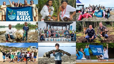 Trees & Seas saw over 100 free events in 32 countries around the globe.