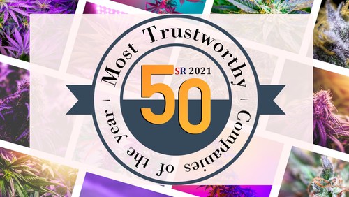 Green Leaf Lab makes the 50 Most Trustworthy Companies of the Year 2021 List