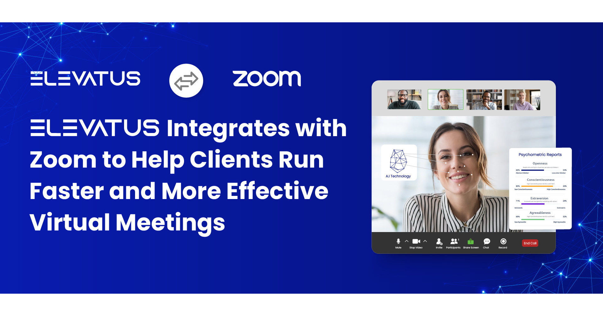 Elevatus Integrates with Zoom to Help Clients Run Faster and More Effective Virtual Meetings