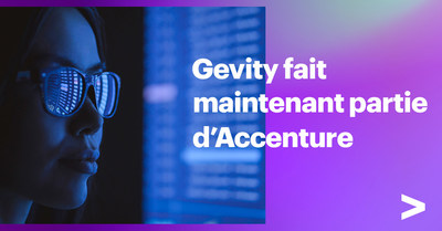 Accenture fait l'acquisition de Gevity pour renforcer ses capacits en matire de services de transformation de la sant au Canada (Groupe CNW/Accenture)