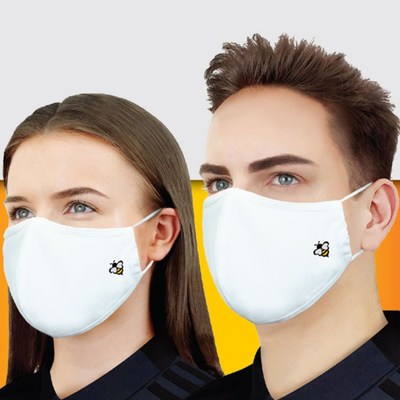 The BeeSafe 3 Layer Anti-Viral & Anti-Bacterial face mask includes a nano-silver coated inner layer to deactivate viruses and kill bacteria. Featuring a water-repellent outer layer, a middle layer of colloidal silver-embedded polyamide fabric to deactivate viruses and an inner cotton layer, the BeeSafe mask is washable up to 30 times. The comfortable, breathable mask is perfect for travel, particularly long flights, and all indoor events and activities.
