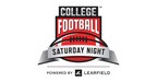 LEARFIELD'S New "College Football Saturday Night" With Mike Golic And Kate Scott Announces First Three Game Broadcasts