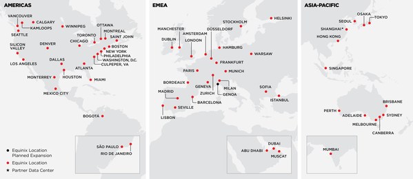 Global Reach of Platform Equinix with Expanded Indian Operations