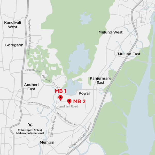 Equinix International Business Exchange (IBX) data centers in Mumbai, India