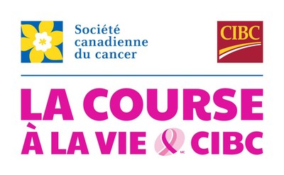 La Course  la vie CIBC de la Socit canadienne du cancer le 3 octobre. (Groupe CNW/Socit canadienne du cancer (Bureau National))