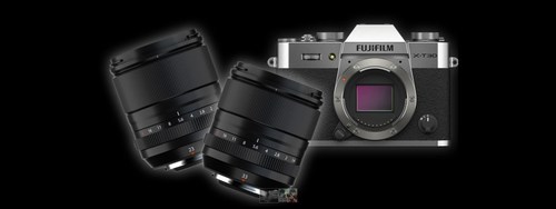 Fujifilm GFX 50S II Medium Format Camera along with XF 23mm, 33mm Lenses and X-T30 II Mirrorless Camera