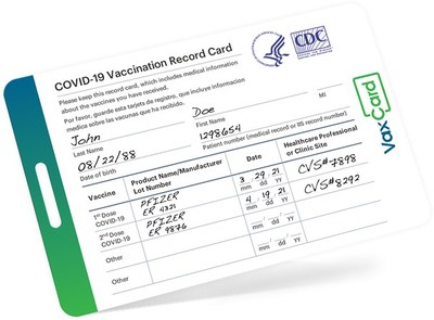 VaxCard is a valid wallet-sized, waterproof card with an exact image of your original CDC COVID-19 vaccine record, made in the U.S. for Americans.